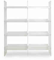 Armoire en acrylique 160 cm transparente HKliving - The Cool Republic