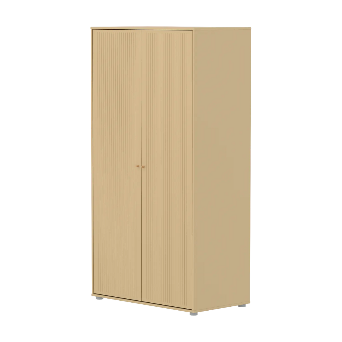 Armoire en bois beige 100,2x55,2x190,3cm Saga - Flexa