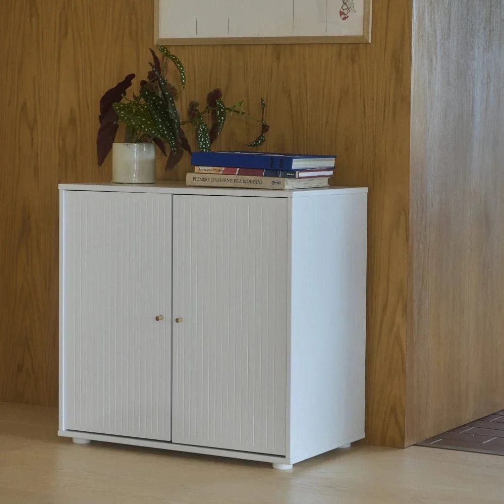 Armoire en bois blanc 75,4x45,2x74,2cm Saga - Flexa — vue 2