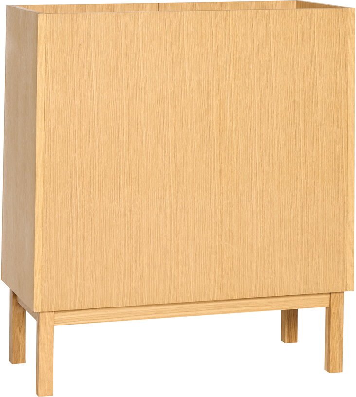 Armoire en bois de chêne naturel 80x40x90cm Ark - Hübsch - The Cool Republic