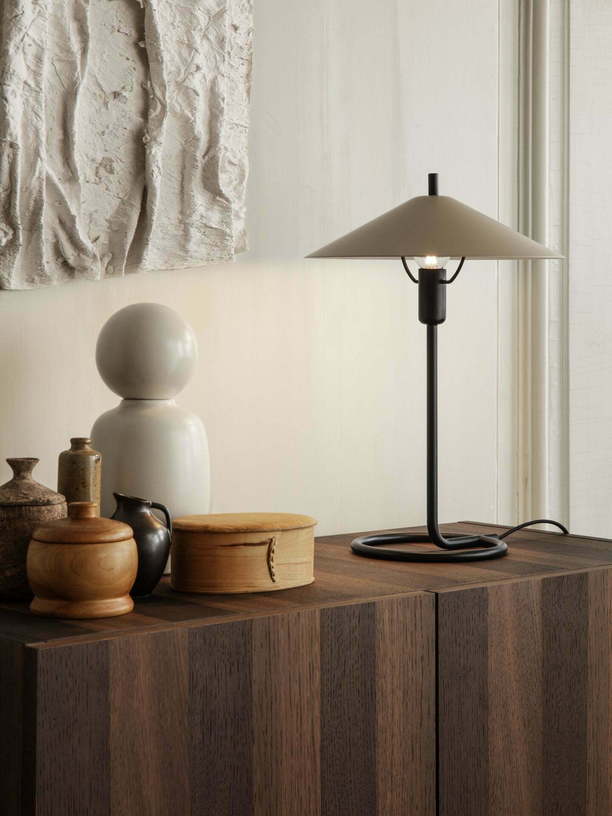Armoire en chêne foncé et clair Post - Ferm living - The Cool Republic