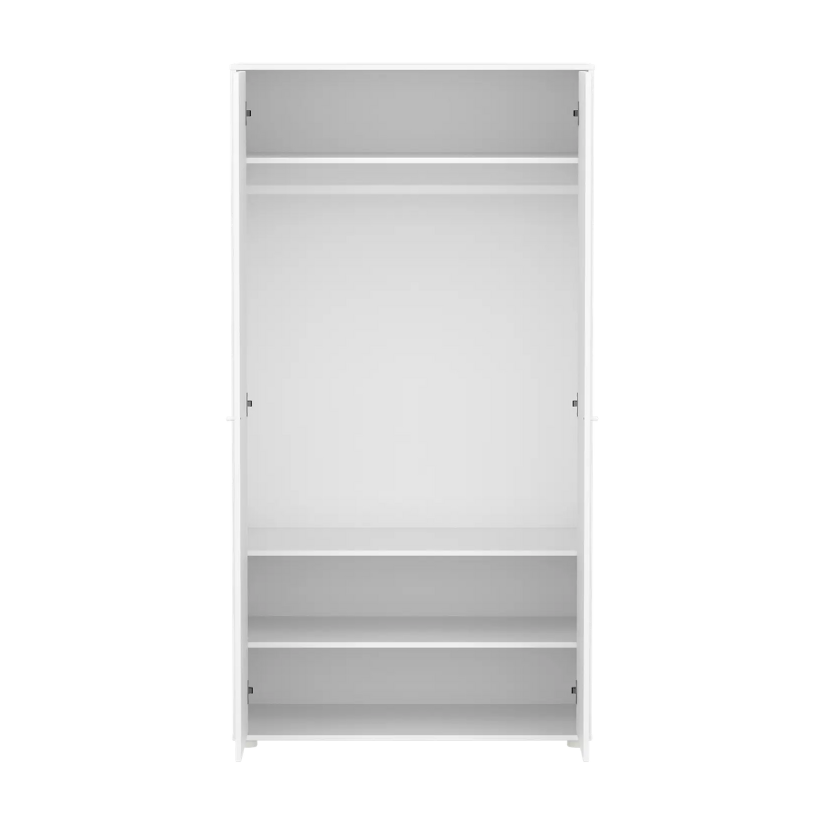 Armoire en mdf blanc 100,2x55,2x190,3cm Saga - Flexa — vue 7