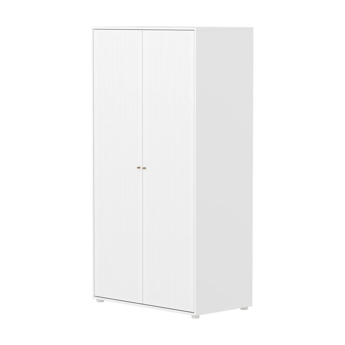 Armoire en mdf blanc 100,2x55,2x190,3cm Saga - Flexa