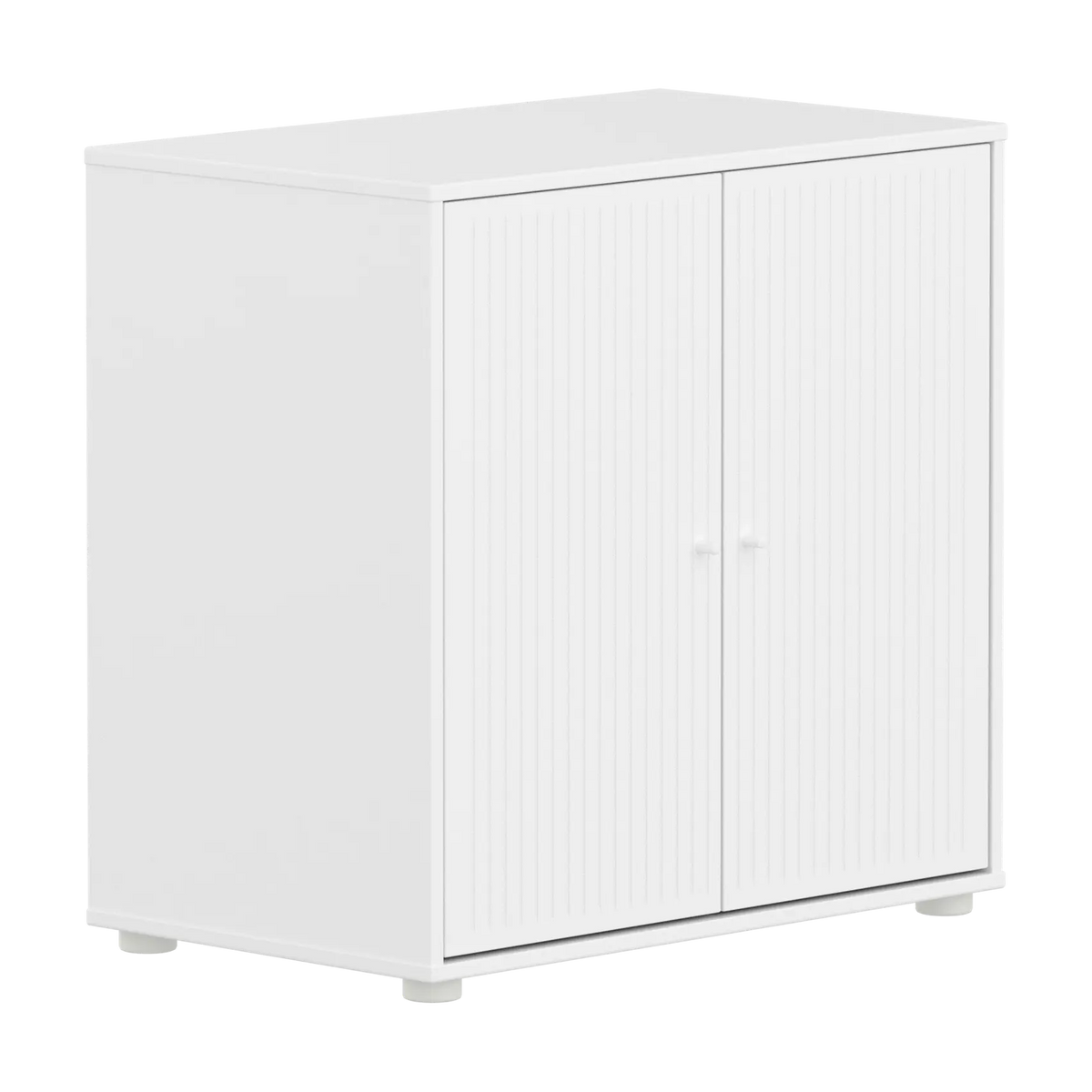 Armoire en mdf blanc 75,4x45,2x74,2cm Saga - Flexa — vue 3