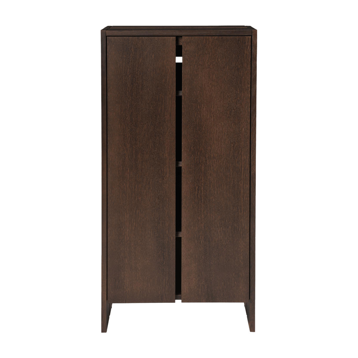 Armoire en placage de chêne foncé 55x30x110cm Parcel - Ferm Living - The Cool Republic
