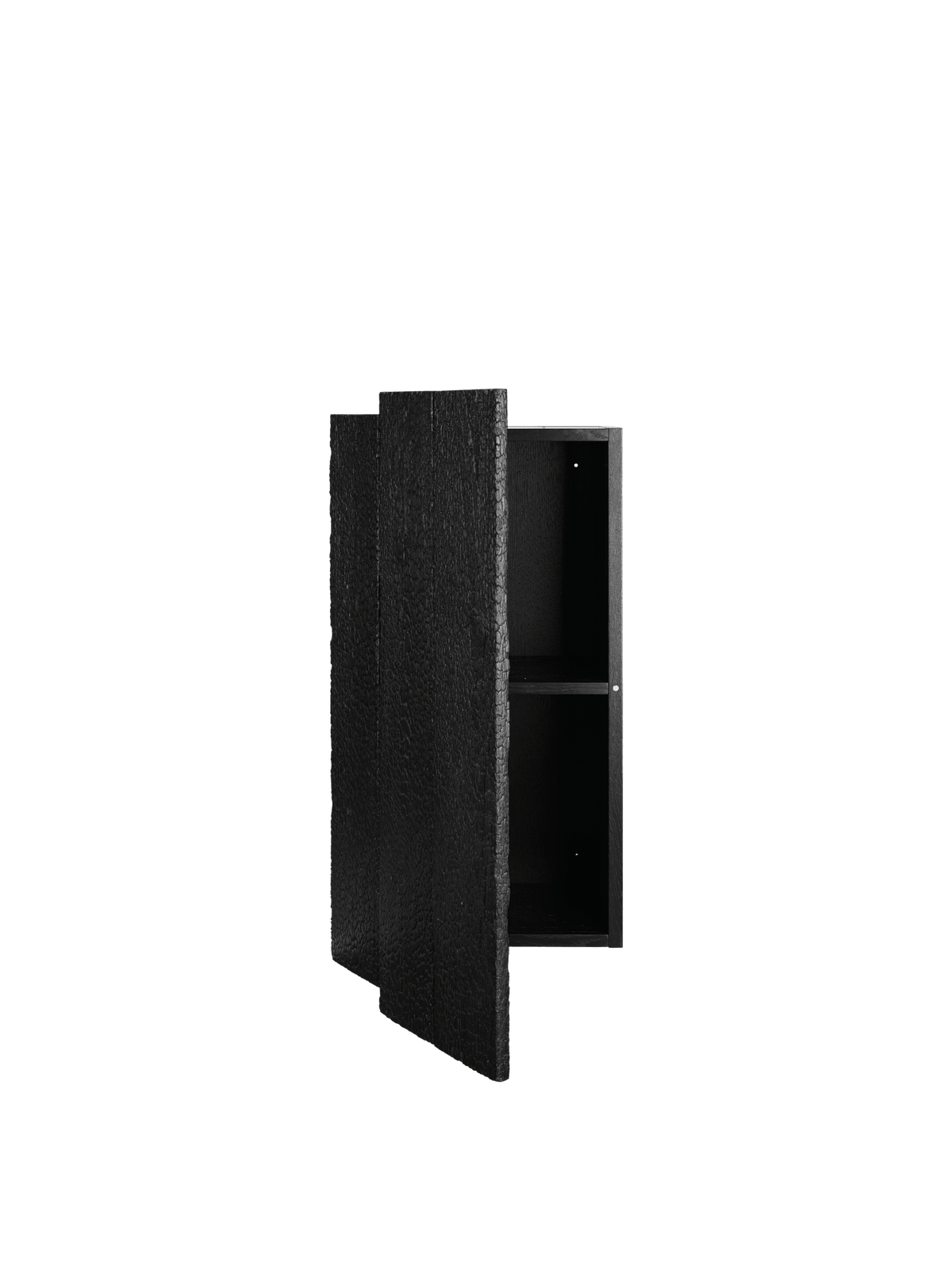 Armoire murale en chêne noir vernis 43,5 x 27,5 x 32 cm Koh - Ferm Living - The Cool Republic