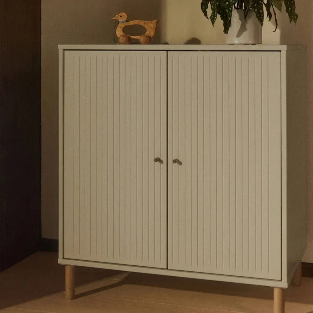 Armoire sur pieds en bois beige 75,4x45,2x83,9cm Saga - Flexa — vue 2
