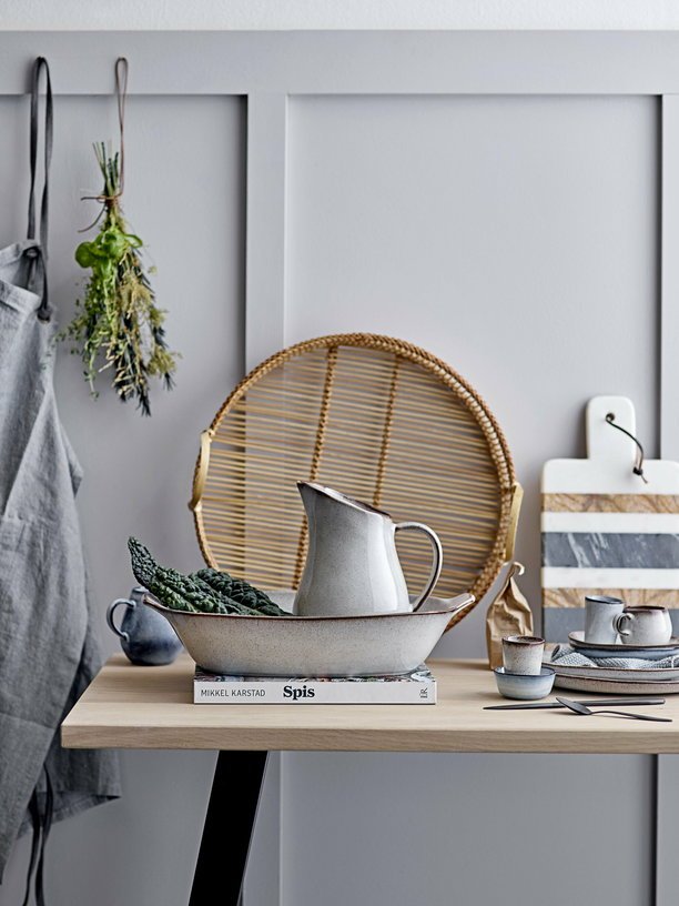 Assiette 22 cm beige Sandrine - Bloomingville - The Cool Republic