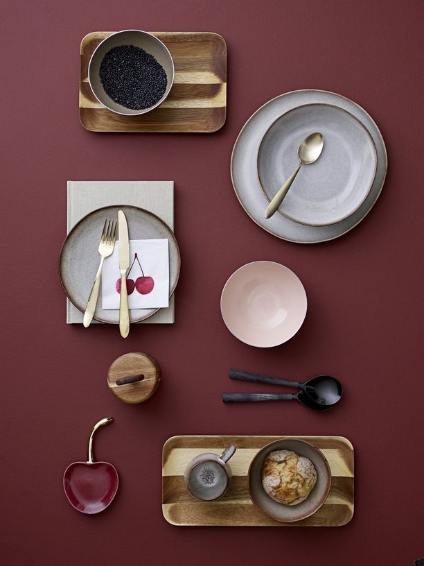 Assiette 22 cm beige Sandrine - Bloomingville - The Cool Republic