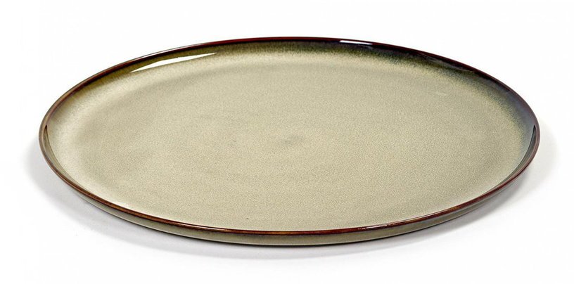 Assiette 26 cm Terres de Rêves Gris flou - Serax - The Cool Republic