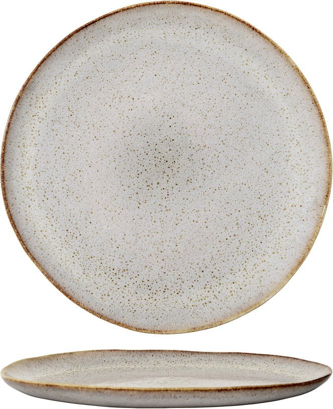 Assiette 28 cm beige Sandrine - Bloomingville - The Cool Republic