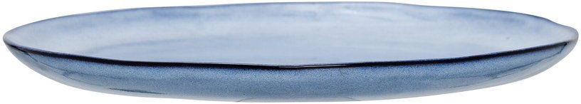 Assiette 28 cm bleue Sandrine - Bloomingville - The Cool Republic
