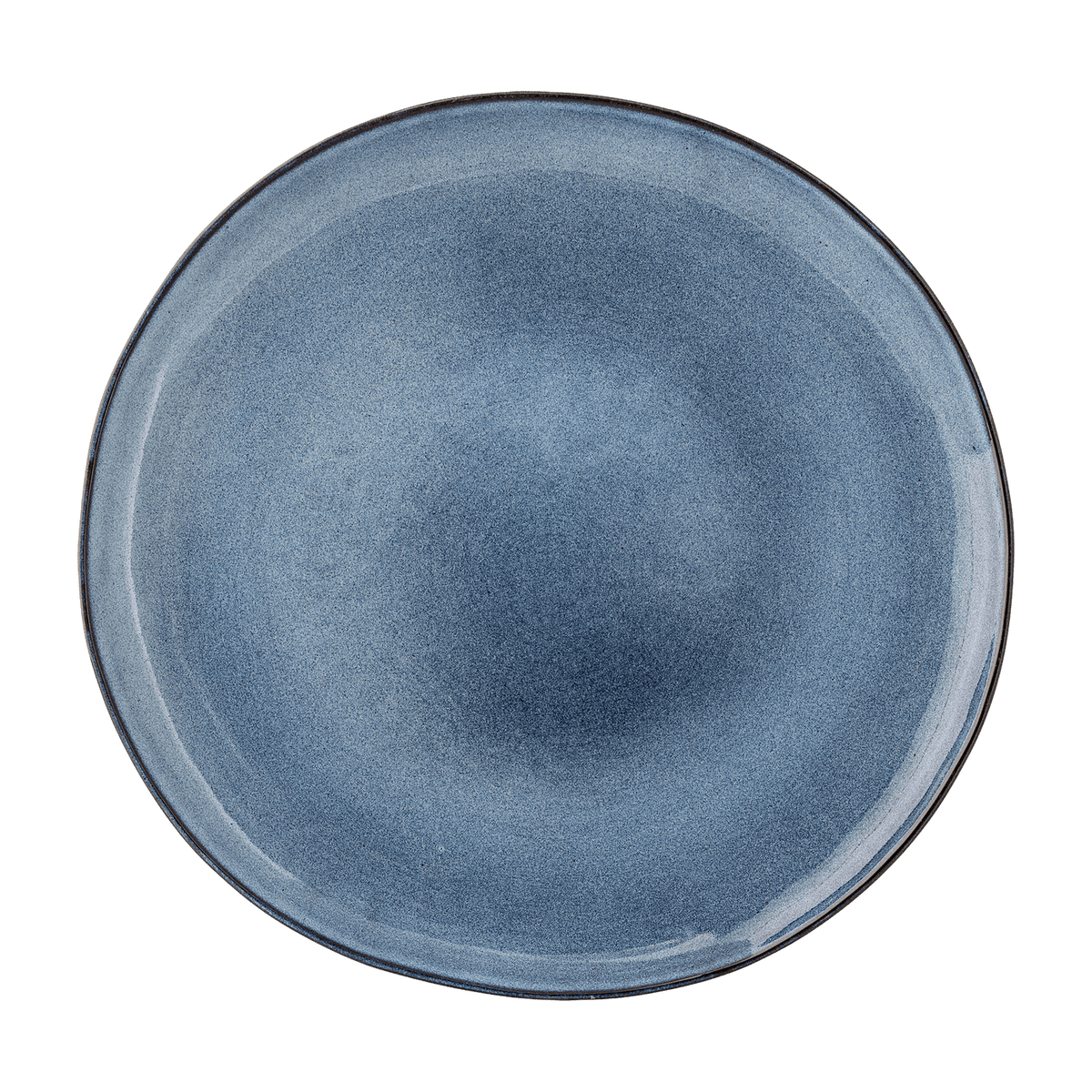 Assiette 28 cm bleue Sandrine - Bloomingville - The Cool Republic