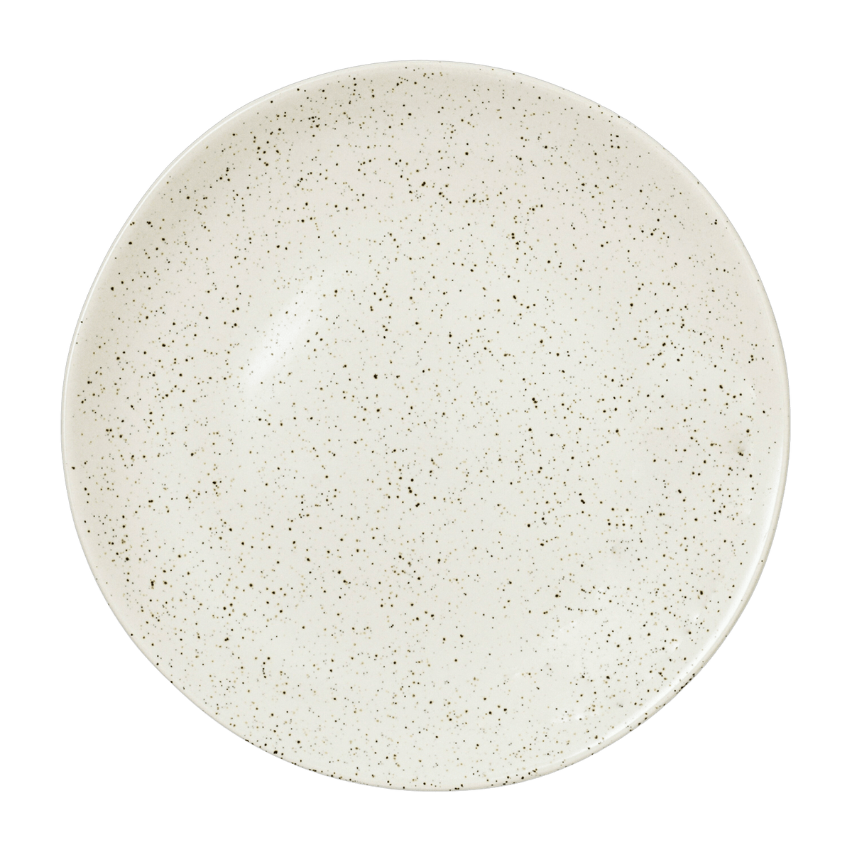Assiette à dessert en grès crème 20 cm Nordic Vanilla - Broste Copenhagen - The Cool Republic