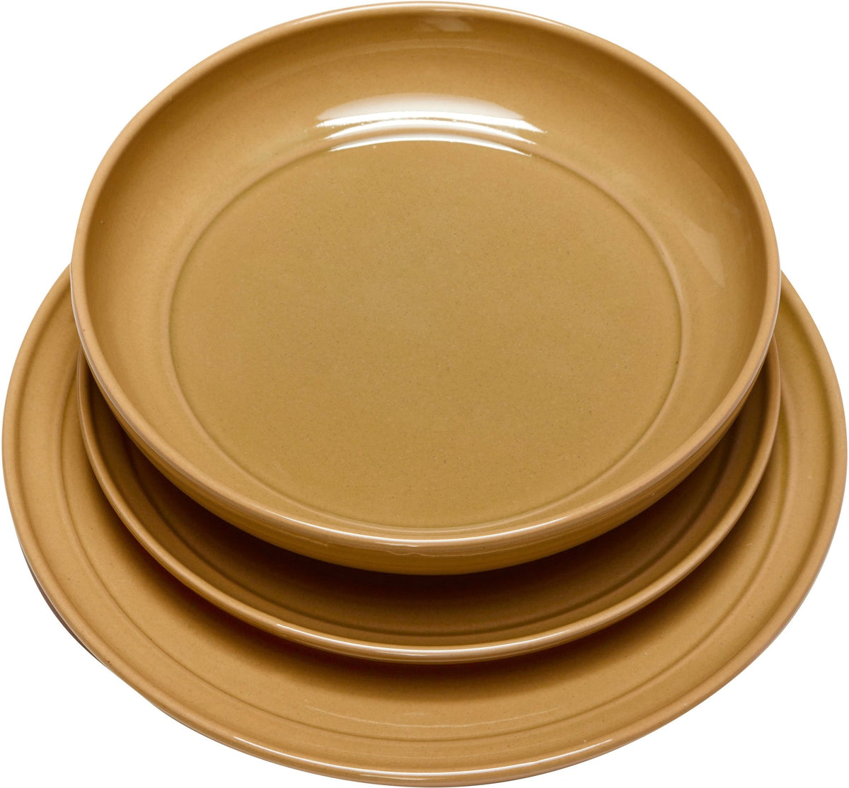 Amare Dinner Plate Brown - Hübsch - The Cool Republic