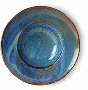 Assiette à pâtes bleue Home Chef - HKliving - The Cool Republic