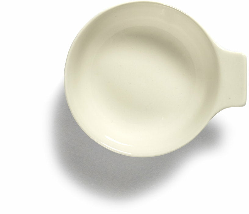 Assiette à tapas blanc avec motif bleu Feast - Serax - The Cool Republic