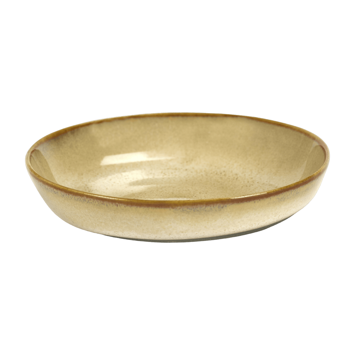 Tapas plate in beige stoneware 7 cm Serax - The Cool Republic