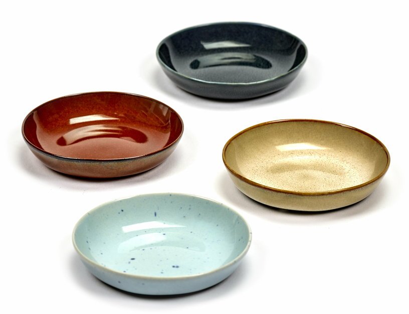 Assiette à tapas en grès beige 7 cm - Serax - The Cool Republic