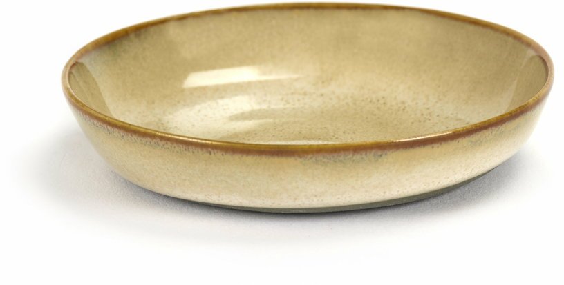 Assiette à tapas en grès beige 7 cm - Serax - The Cool Republic
