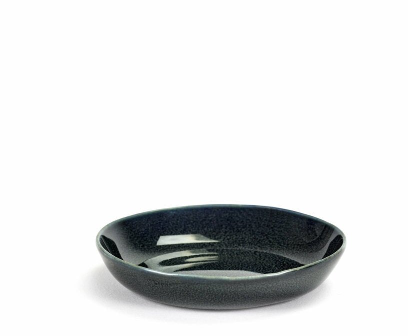 Assiette à tapas en grès bleu marine 7 cm - Serax - The Cool Republic