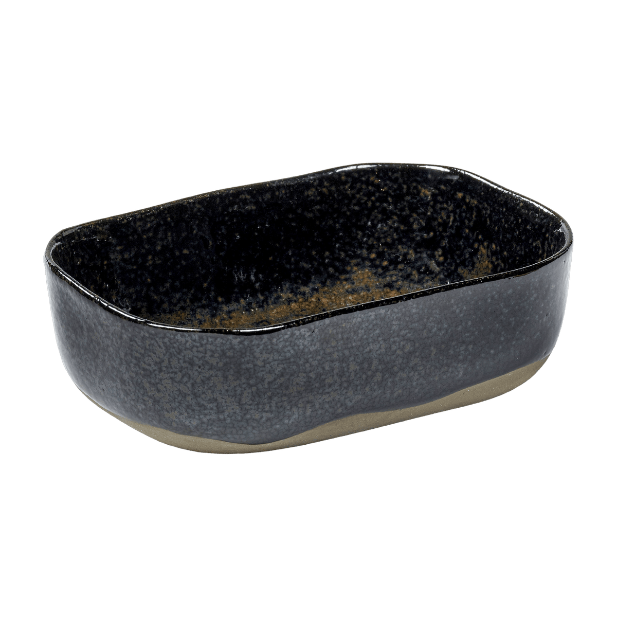 Assiette creuse 14,5 x 10,5 cm bleu foncé Merci N°6 - Serax - The Cool Republic