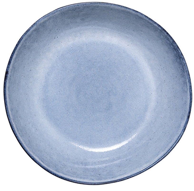 Assiette creuse 22 cm bleue Sandrine - Bloomingville - The Cool Republic