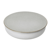 Assiette creuse à couvercle en grès 17 cm Nordic Sand - Broste Copenhagen - The Cool Republic