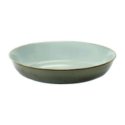 Assiette creuse en grès bleu marine et bleu ciel 18 cm - Serax - The Cool Republic