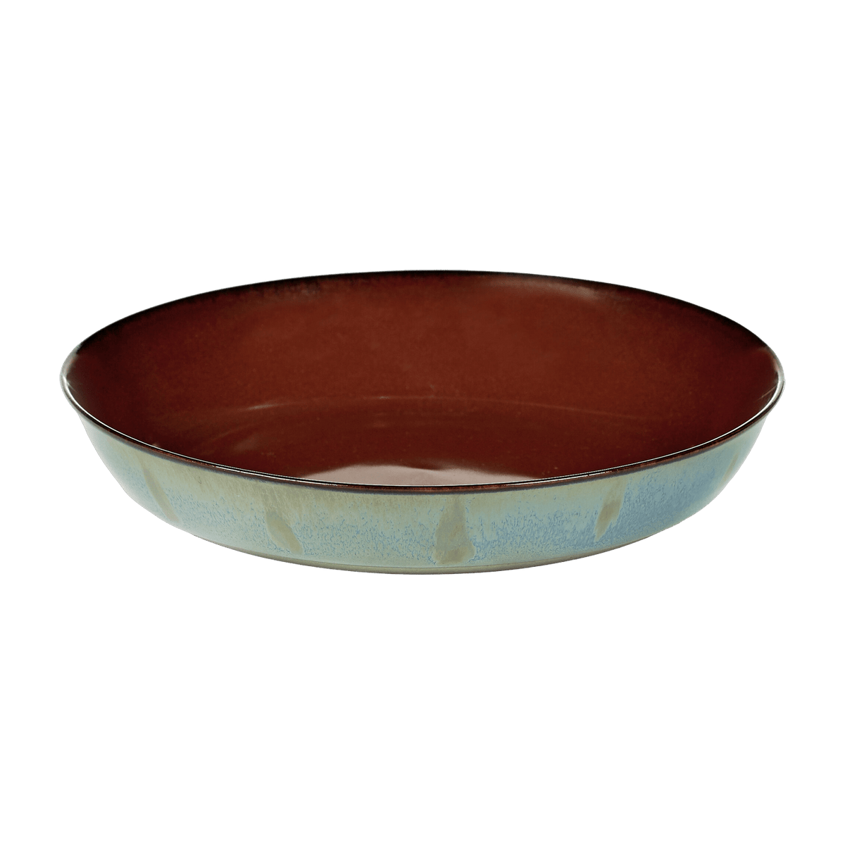 Soup plate in blue stoneware 18 cm - Serax - The Cool Republic