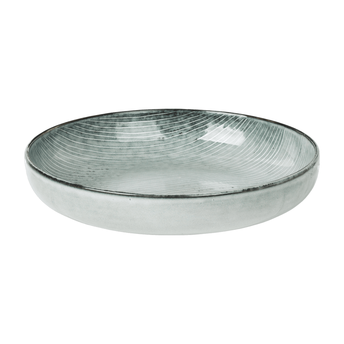 Assiette creuse en grès Nordic Sea 22 cm - Broste Copenhagen - The Cool Republic