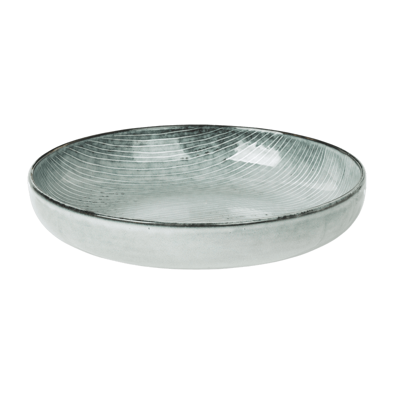 Assiette creuse en grès Nordic Sea 22 cm - Broste Copenhagen - The Cool Republic