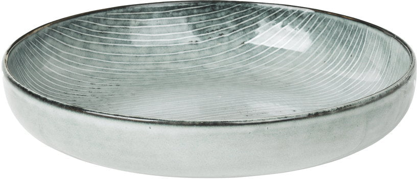 Assiette creuse en grès Nordic Sea 22 cm - Broste Copenhagen - The Cool Republic