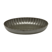 Assiette creuse en grès ovale verte 19 cm Inku - Serax - The Cool Republic