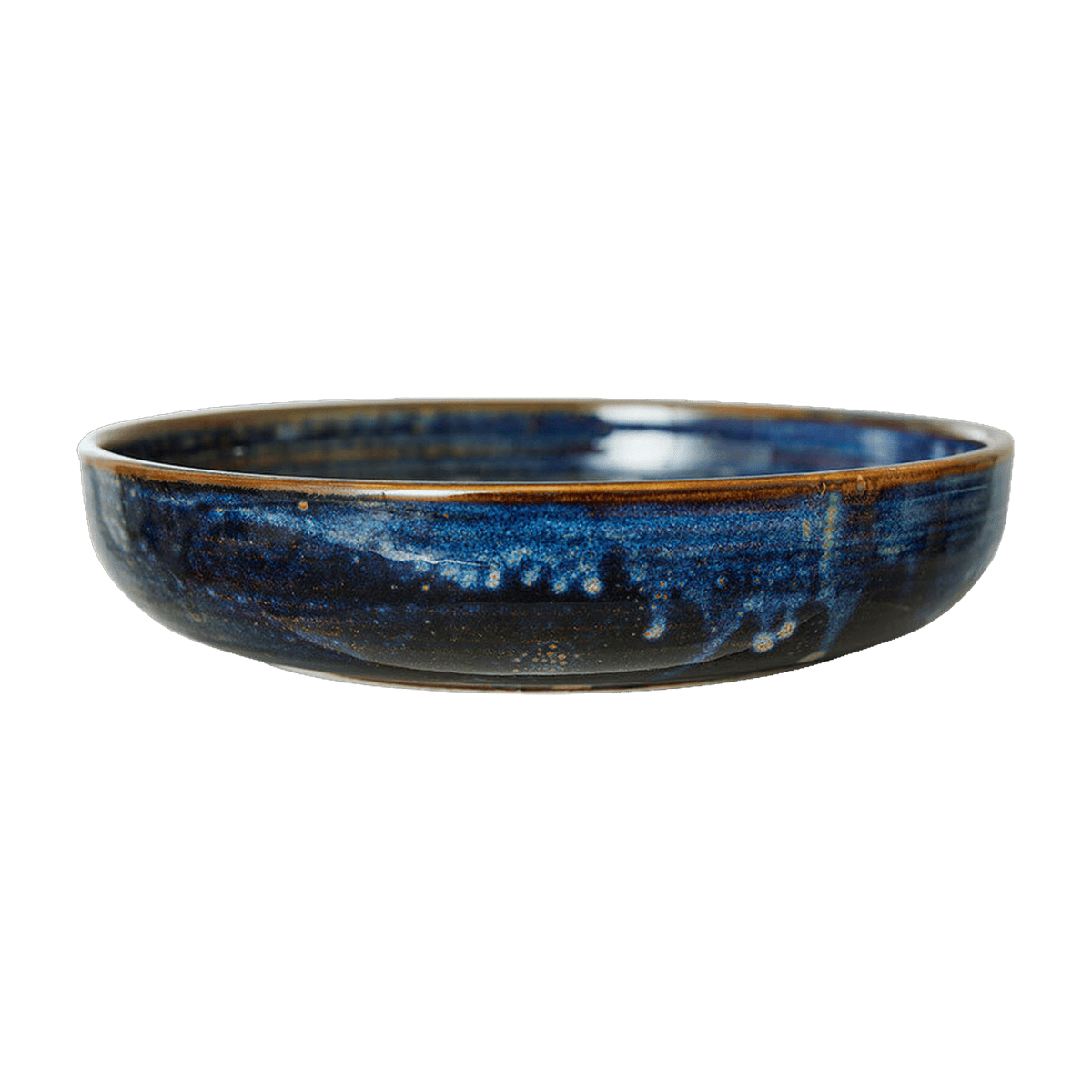 Assiette creuse L Bleu rustique - HKLIVING - The Cool Republic