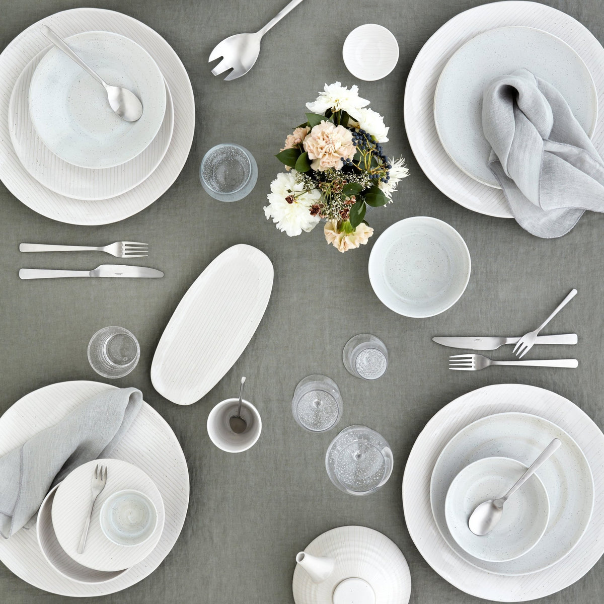 Assiette creuse Nordic Sand 17 cm - Broste Copenhagen - The Cool Republic