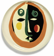 Assiette de service blanche Face Feast - Serax - The Cool Republic