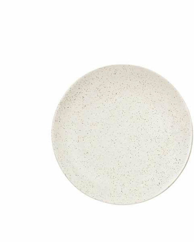 Assiette en grès 26 cm Nordic Vanilla - Broste Copenhagen - The Cool Republic