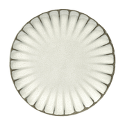Assiette en grès blanche 24 cm Inku - Serax - The Cool Republic