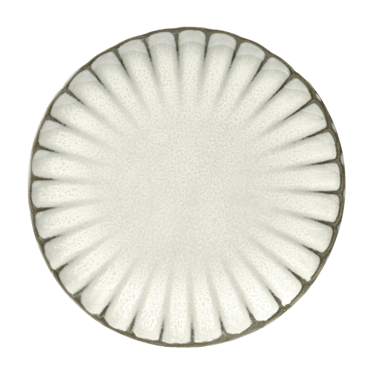 Assiette en grès blanche 27 cm Inku - Serax - The Cool Republic