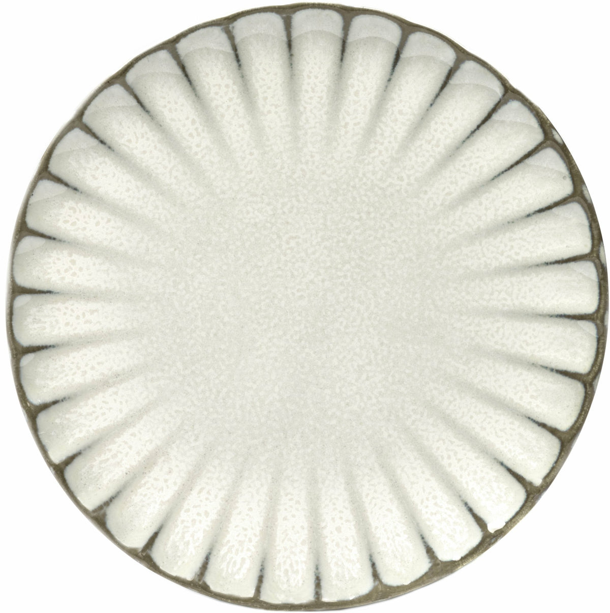 Assiette en grès blanche 27 cm Inku - Serax - The Cool Republic