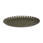 Inku green oval stoneware plate 25 cm - Serax - The Cool Republic