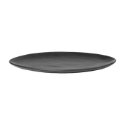 Assiette en porcelaine noire 22 cm Flow - Ferm Living - The Cool Republic