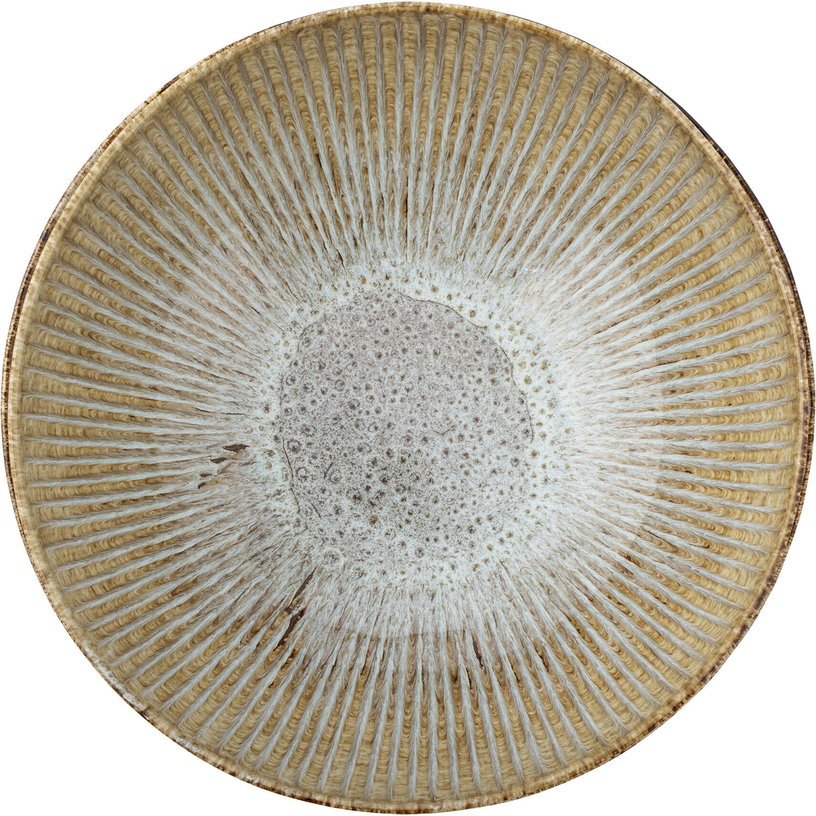 Assiette Fleur Nature Grès - Bloomingville - The Cool Republic