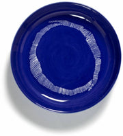 Assiette haute bleue 22 cm Stripes Feast - Serax - The Cool Republic