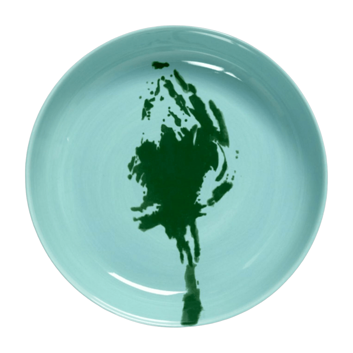 Assiette haute bleue Artichaut 22 cm Feast - Serax - The Cool Republic