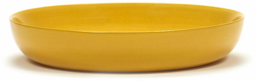 Assiette haute jaune Dots 22 cm Feast - Serax - The Cool Republic