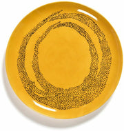 Assiette jaune Dots 26,5 cm Feast - Serax - The Cool Republic