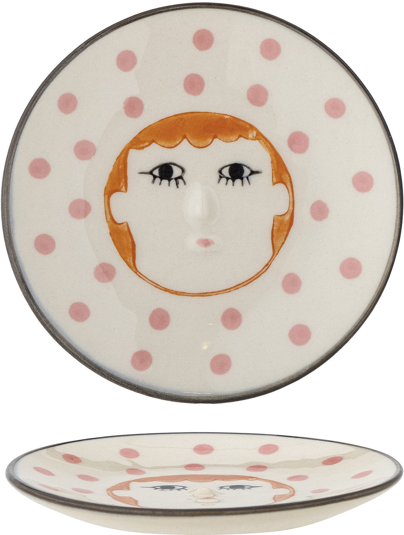 Assiette Jaya Grès Orange - Bloomingville Mini