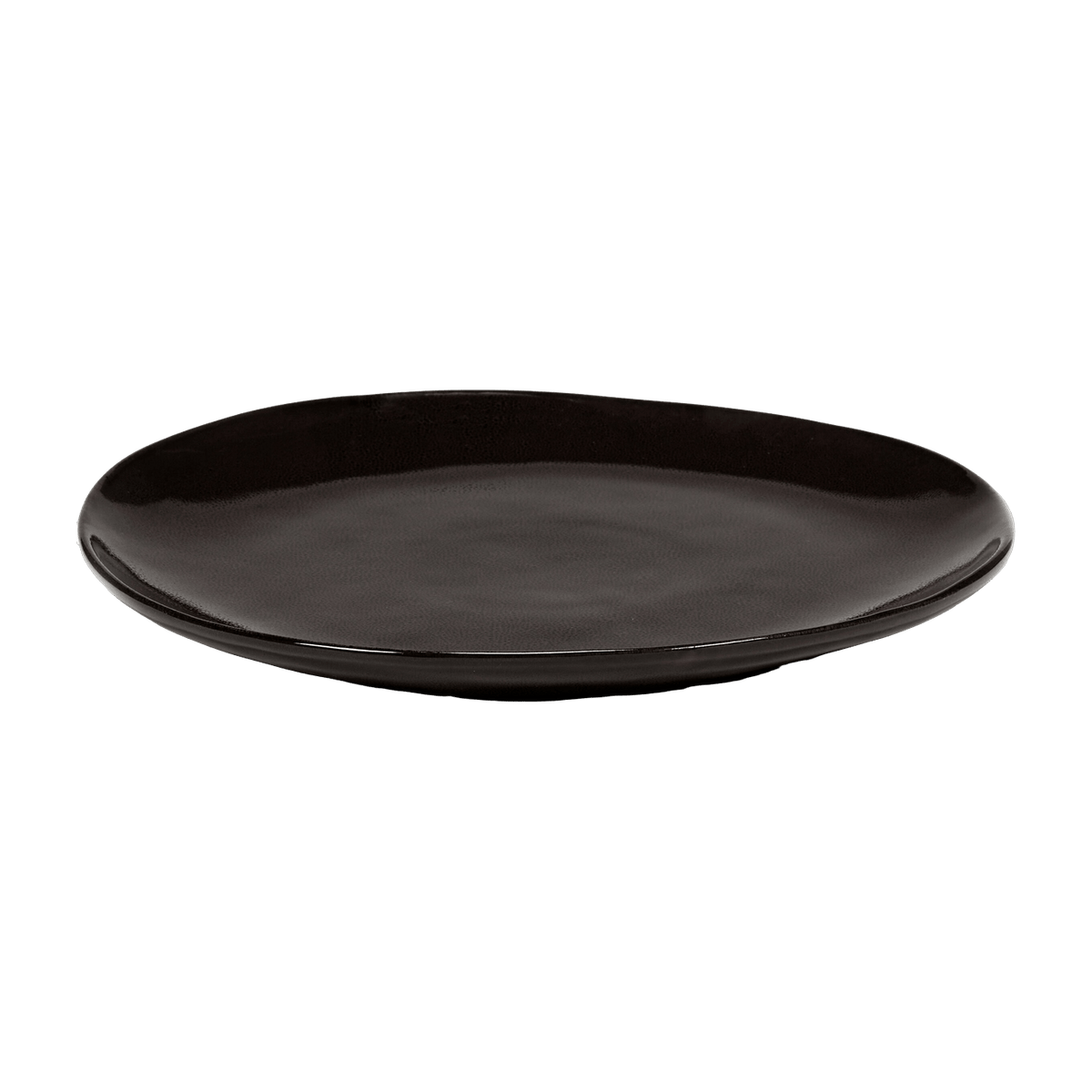 Assiette marron ébène 25cm La Mère - Serax - The Cool Republic